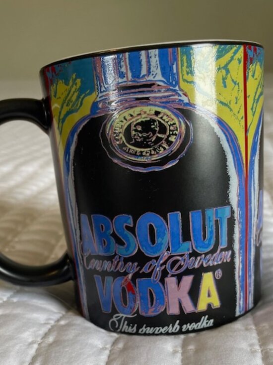 Andy Warhol Other - Absolut Vodka "The Andy Warhol Foundation for the Visual Arts", Coffee/Tea mug